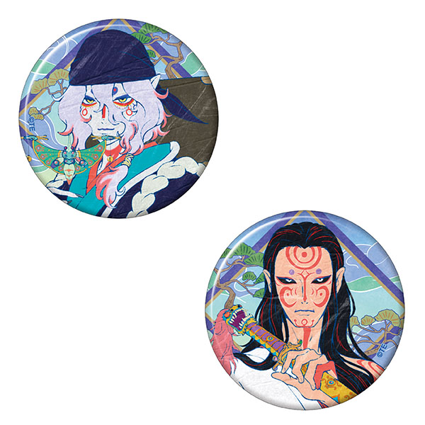 劇場物販】缶バッジセット（劇場描き下ろし） - 商品｜『劇場版 モノノ