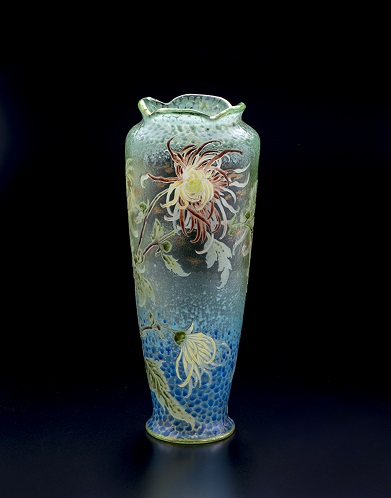 今週の1点】ガレ《菊文花器》 | 小樽芸術村