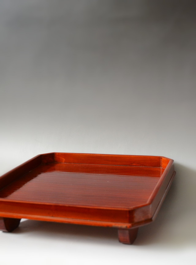 逸品！ 極上春の七草蒔絵の四方脚付膳 蓋付碗 各2セット 逸品！ 極上