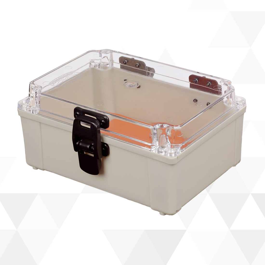 Quadro Plástico 200x140x90MM Cinza/TR DF IP65 - Schuhmacher