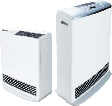 ガスファンヒーター【SGF-406AN】 ガスコード付き 西部ガス ガスファン