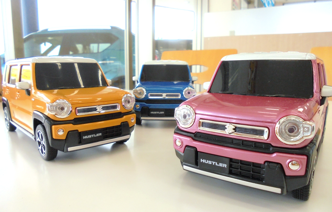 スズキ新型ハスラーHUSTLER ディーラー特注 非売品 プルバックカー