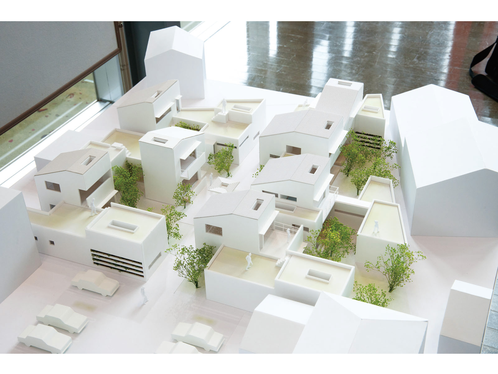 建築模型 集合住宅 1/100 建築模型 集合住宅 1/100 100分の1