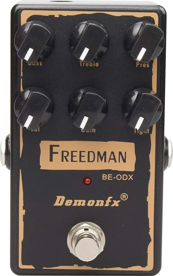 DemonFX Overdrive Guitar Pedal - Freedman BE-ODX Model