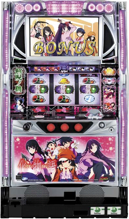 取引中]パチスロ実機 化物語初代 スロット