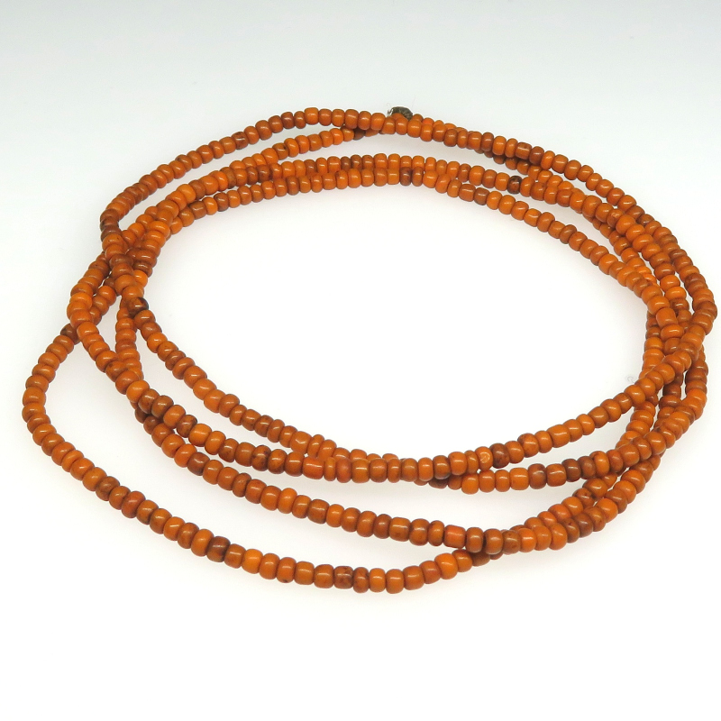 発掘ビーズ 千年前のイスラム玉 存在感大（2025081504） 発掘ビーズ