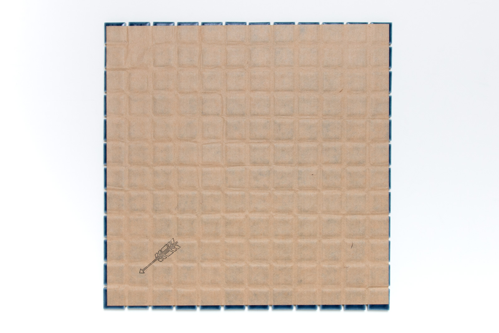 水彩タイル 25角 コットン（シート） | WL-TL009-02A-G141 | モザイク