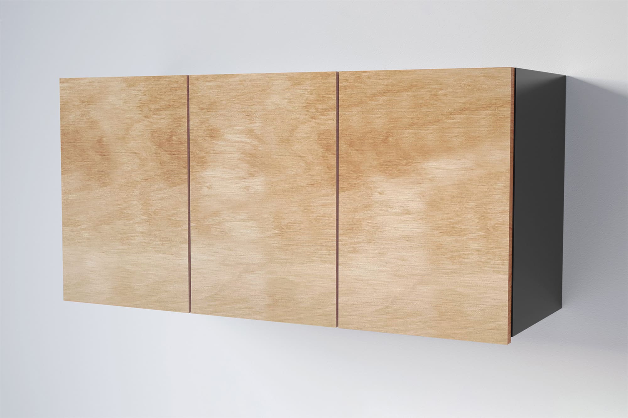 オーダー吊り戸棚 開き扉 バーチ W910～1350 | KB-KC024-19a-G183