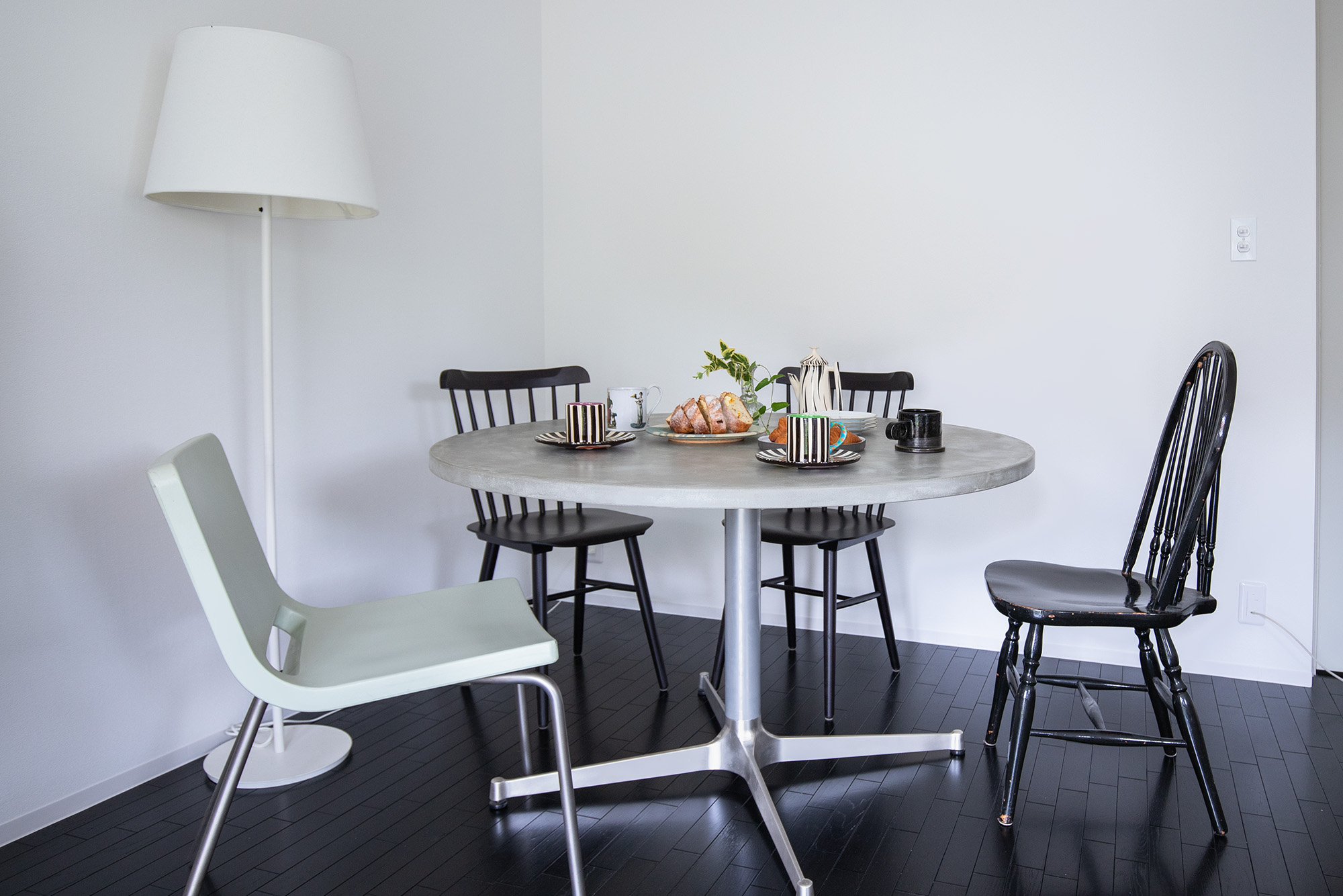 センターテーブル脚 φ1200用 シルバー | PS-TB009-06-G141 | テーブル