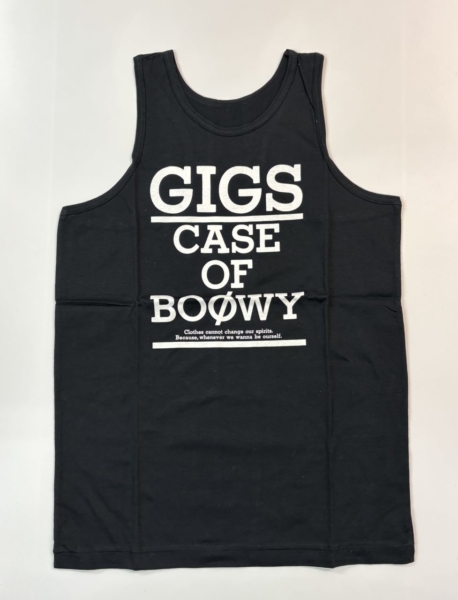 BOOWY LAST GIGS タンクトップ ブラック 当時物 BOOWY boowy LASTGIGS