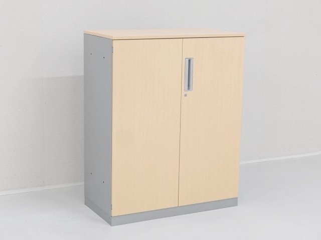 中古｜コクヨ｜エディア｜両開き書庫（H6cmベース付）・スチール