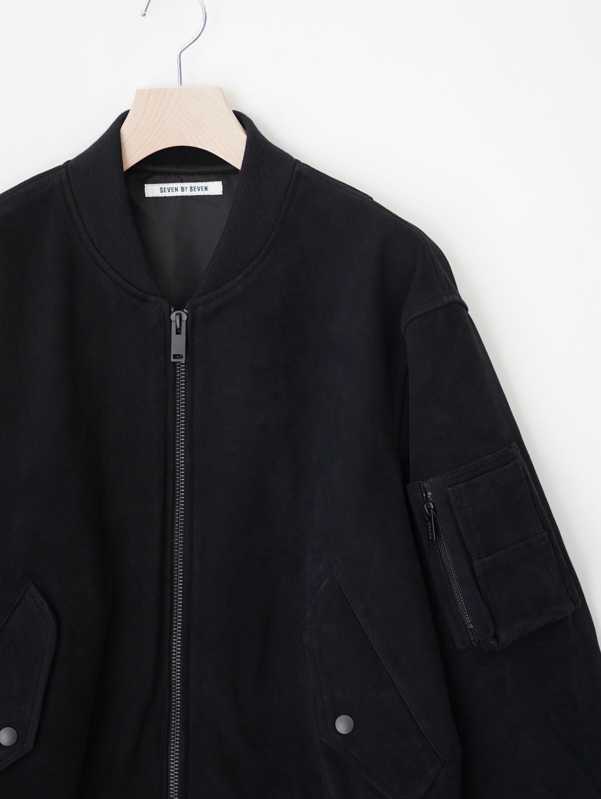 レザーMA-1ブルゾン - セブンバイセブン メンズ｜公式通販サイト