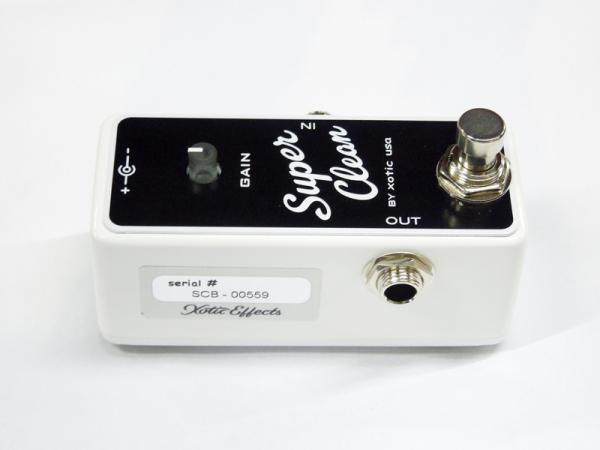 Xotic エキゾチック Super Clean Buffer 【バッファー・ブースター