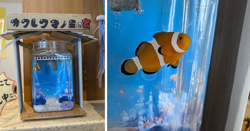 ☆8月3日住宅展示場にて！☆ご来場者の方々にボトルアクアリウムマリン