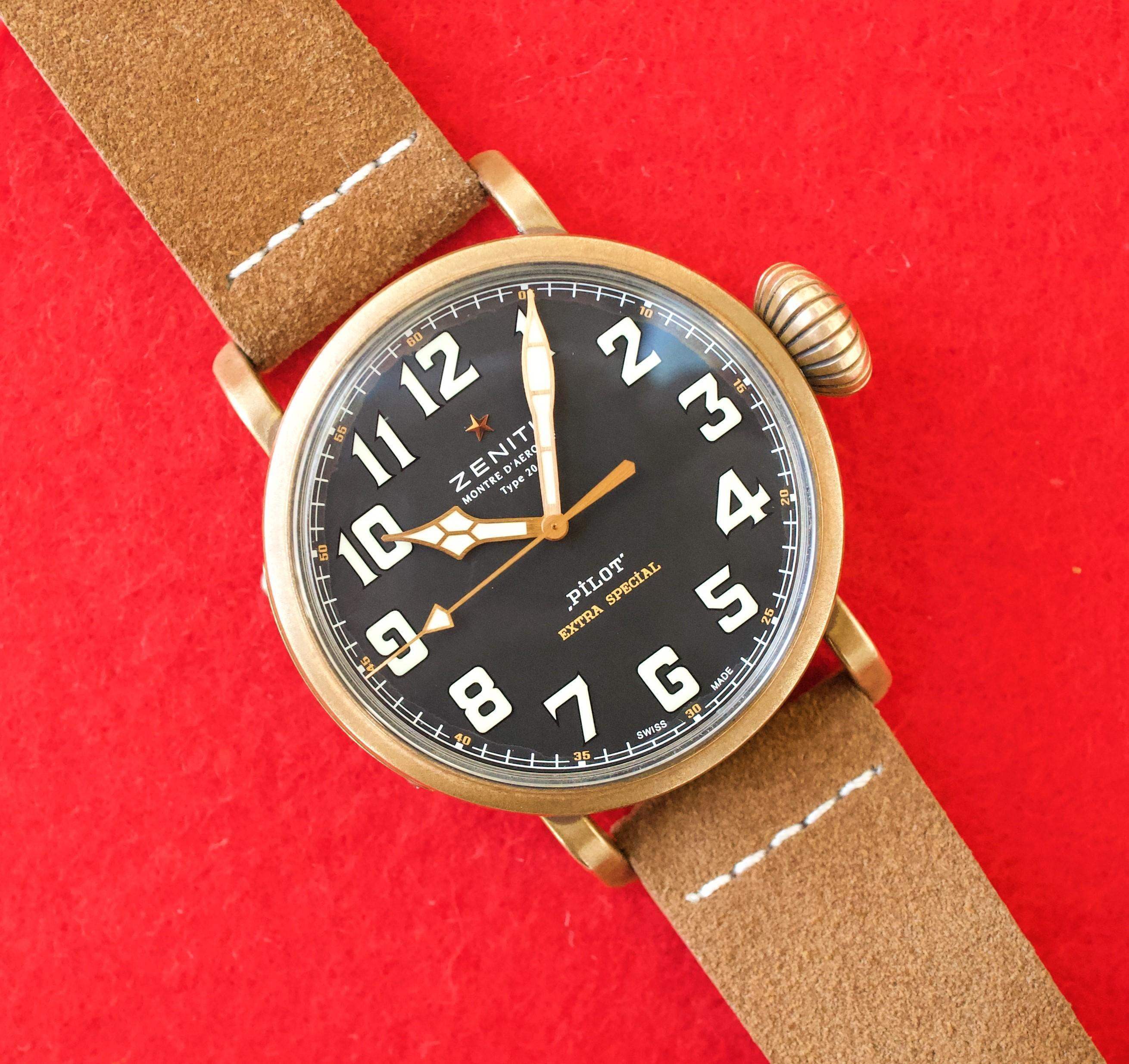 SOLDOUT: Zenith Pilot Type 20 Extra Special Bronze 29.2430.679