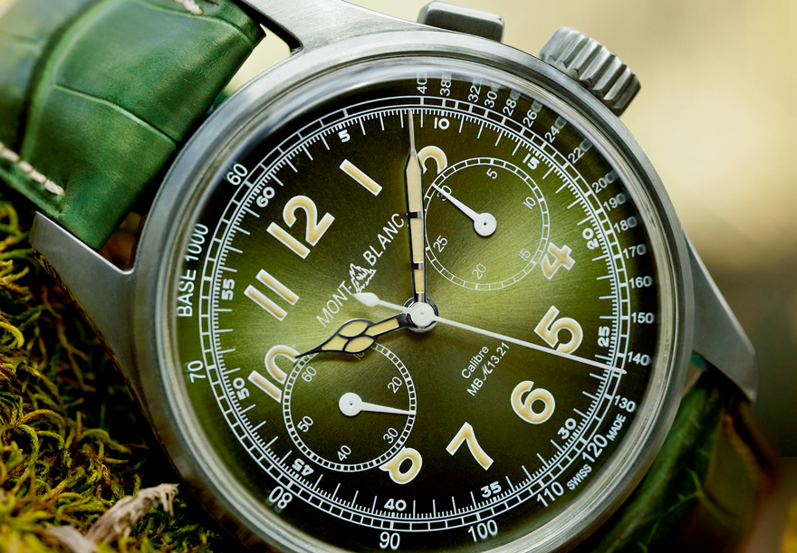 82点】モンブラン／モンブラン 1858 モノプッシャー クロノグラフ