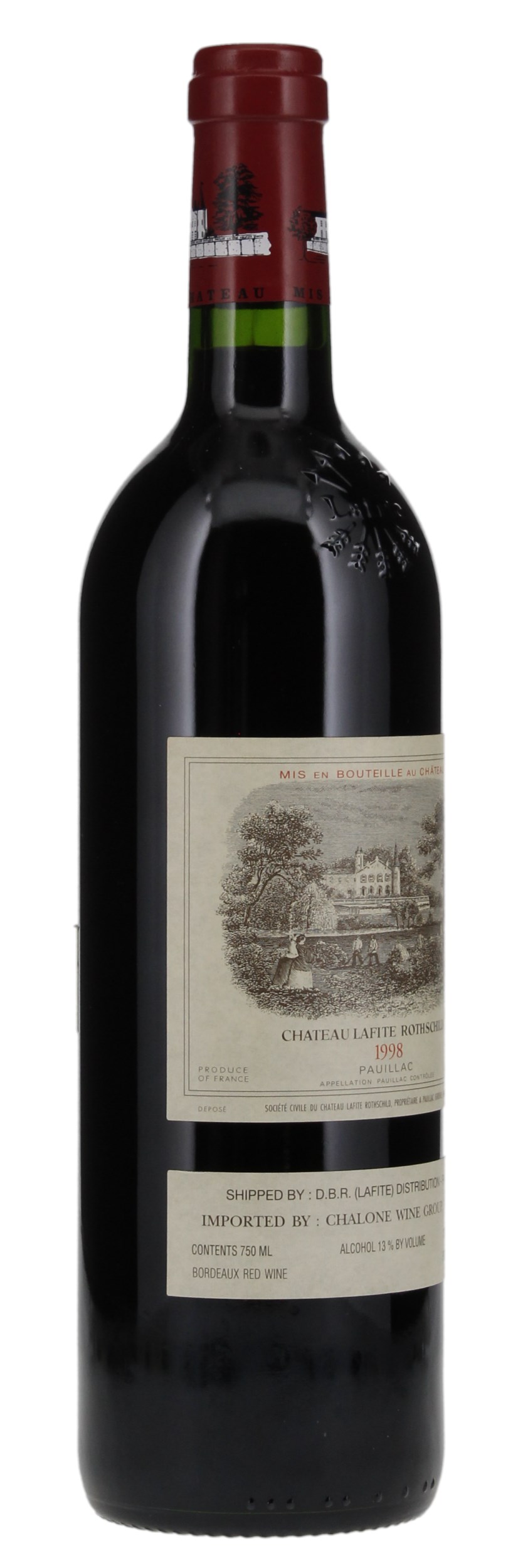 1998 Château Lafite-Rothschild Bordeaux Red Blends (Claret