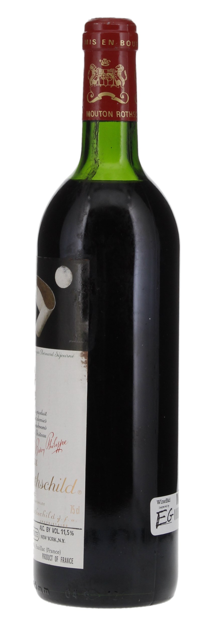 1986 Château Mouton Rothschild Bordeaux Red Blends (Claret