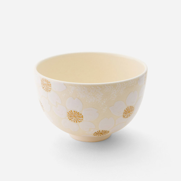 抹茶碗 桜吹付銀彩 | 西川貞三郎商店