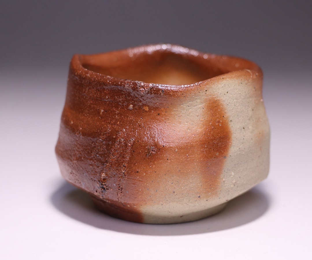 備前焼中村真ぐいのみ中村六郎中村和樹 共箱共布栞あり