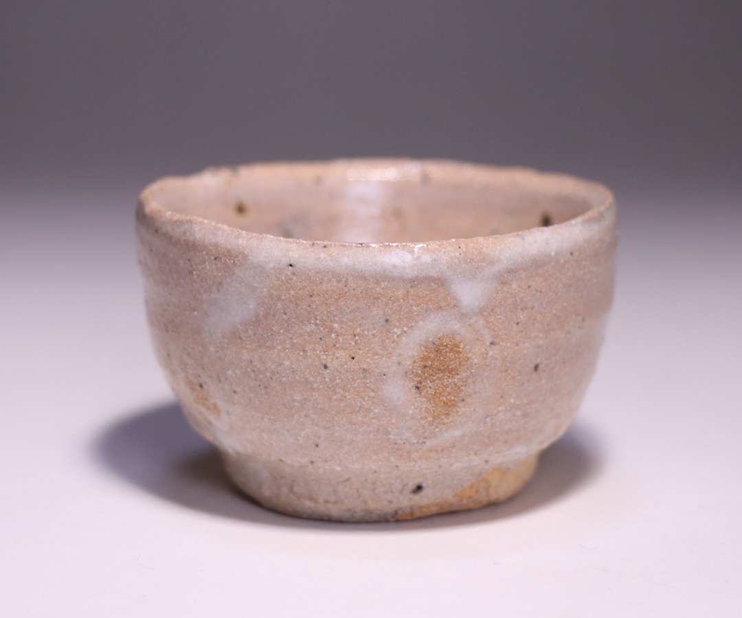 備前焼 備前土釉薬茶碗 税 備前焼 茶碗⑤】備前土釉薬茶碗／伝統工芸士