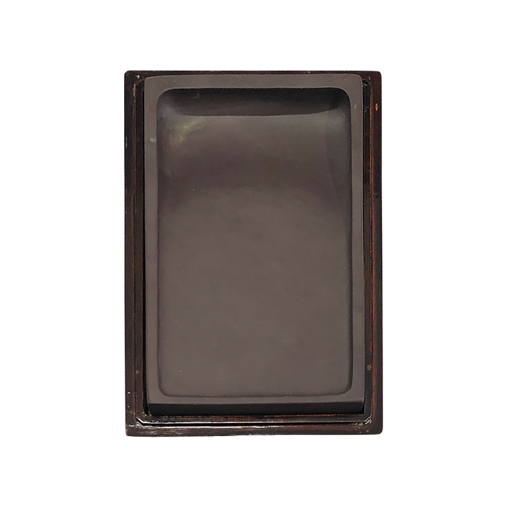 書道用品 硯 坑仔巌端渓硯 長方六吋 HS16｜書道用品通販の半紙屋e-shop