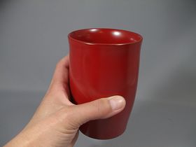 輪島塗のコップ？カップ？ビアマグ？ビアカップ？ゴブレット？？楽しく