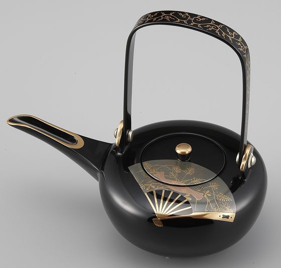 輪島塗高級漆器扇面 ○屠蘇器セット ○源氏香蒔絵雪斉型お盆