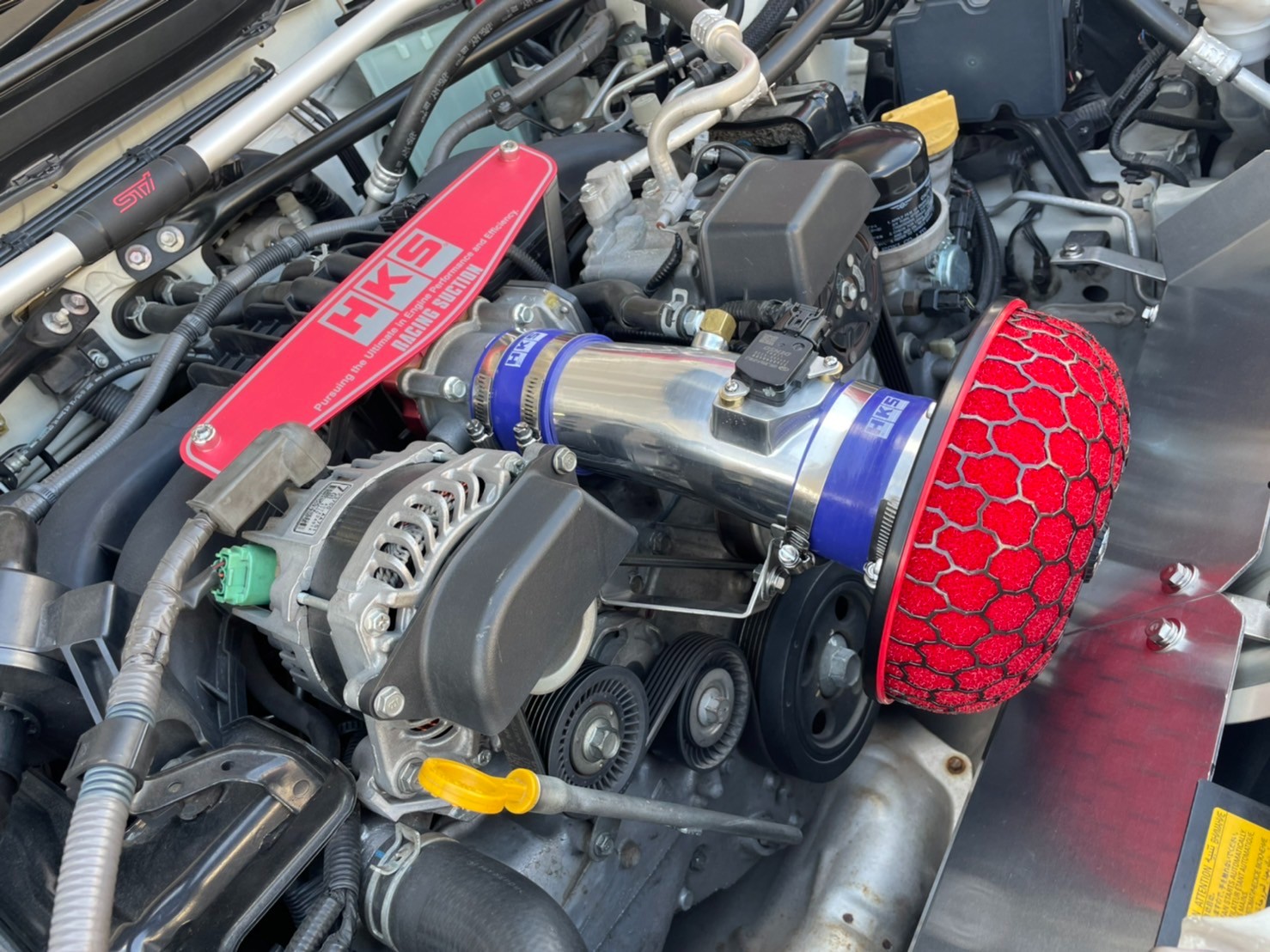 ジムニーjb64 HKSレーシングサクションキット&パワーエディター