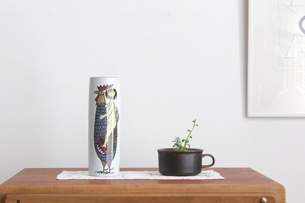 Stig Lindberg スティグリンドベリ カーニバル 花瓶 67154 GUSTAVSBERG