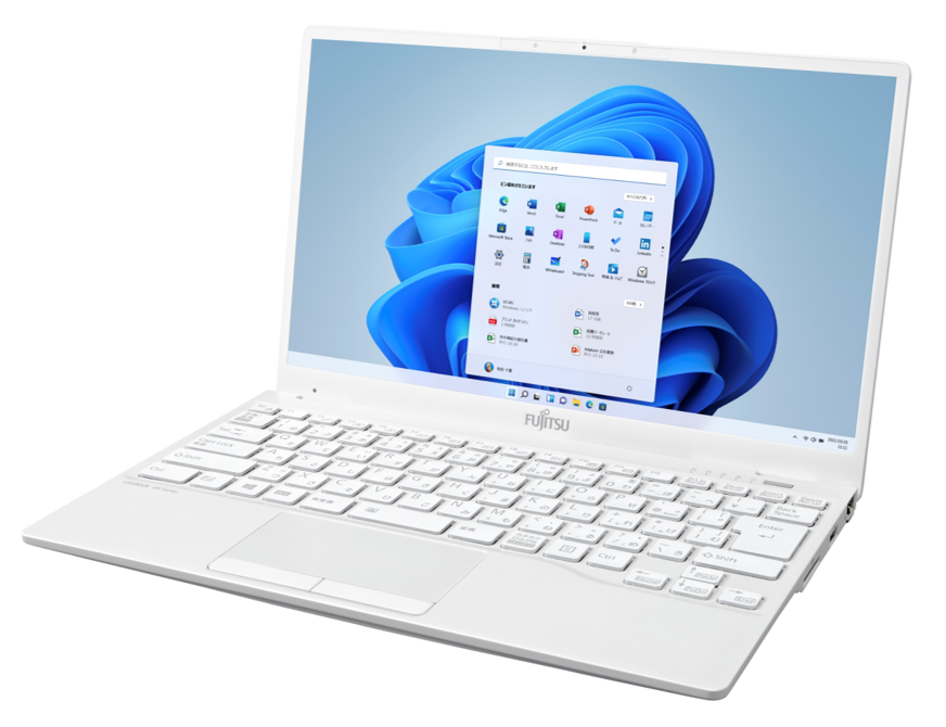 富士通 ノートパソコン ホワイト 【公式通販】