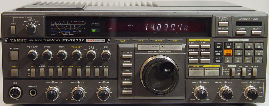 YAESU FT-767GX 【中古/現状品/通電化 動作未確認ジャンク】 YAESU FT