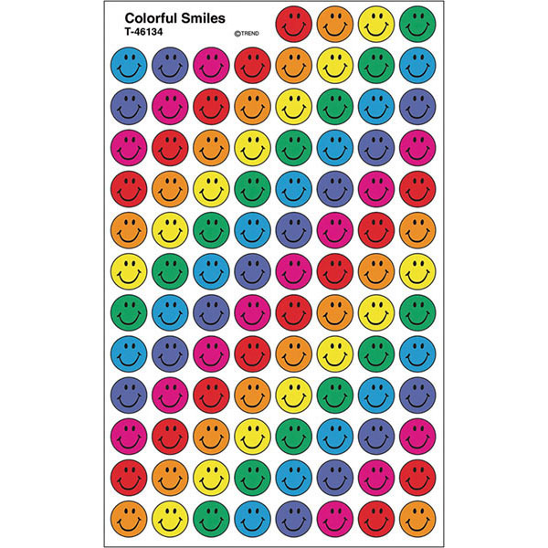 UCHIDASウチダスミニUSステッカー スマイルカラフル T