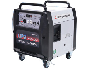 新品】三菱重工 三菱ポータブルガス発電機 MGC900GP