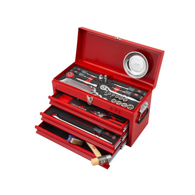 KTC SK46026XR 12.7sq.スタンダードセット[60点](3段3引出し)【2026SK