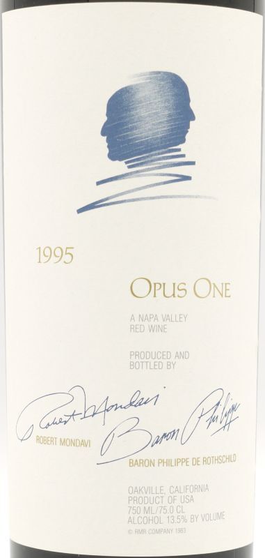 1円~OPUS ONE（オーパスワン）1995 13.5％ 750ml T21G160004 750ml ONE