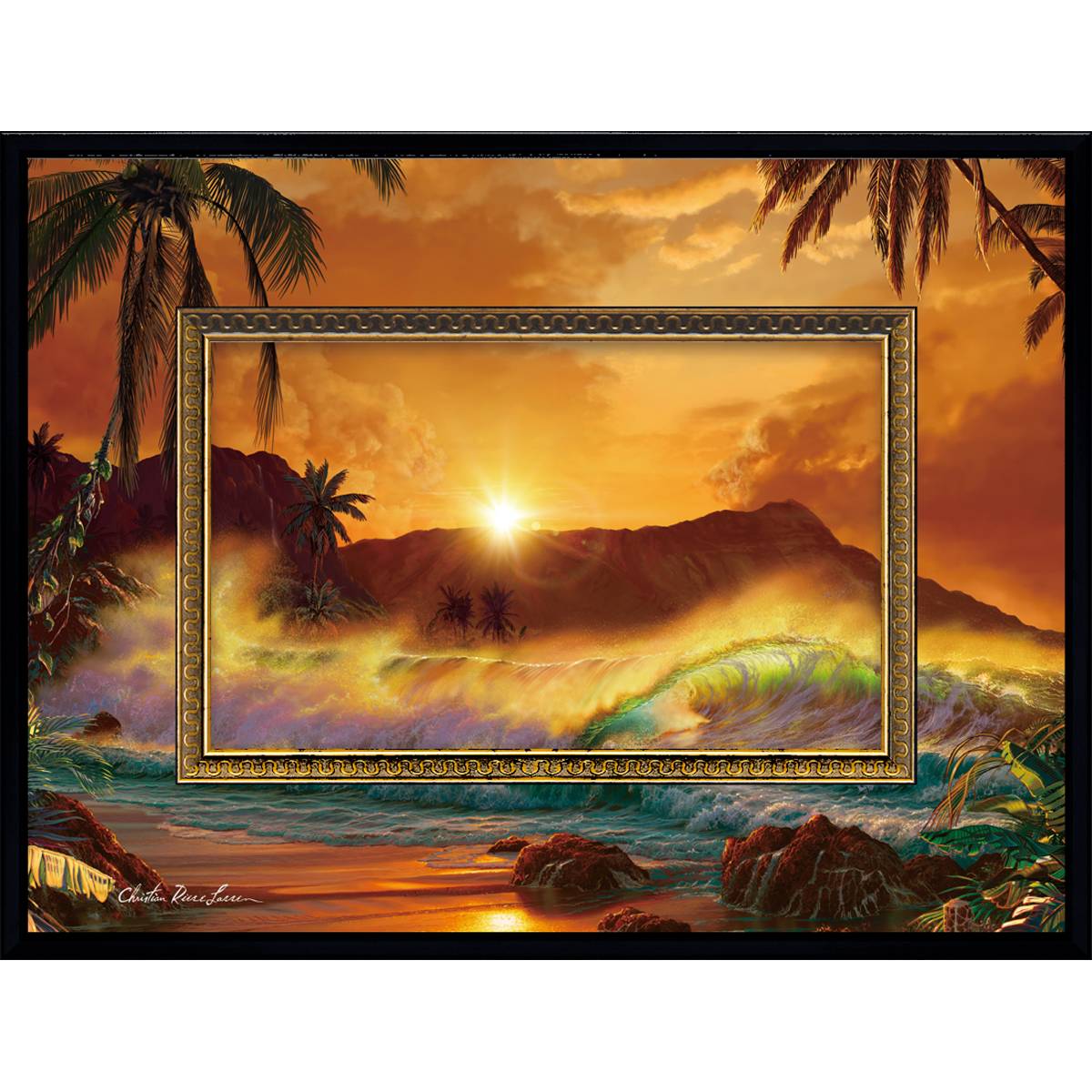 クリスチャン・リース・ラッセン ビッグアート「ドーン オブ