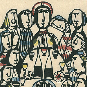 渡邊禎雄☆3人の漁師 渡邊禎雄☆3人の漁師 渡辺禎雄 | 美術作品 | 山田