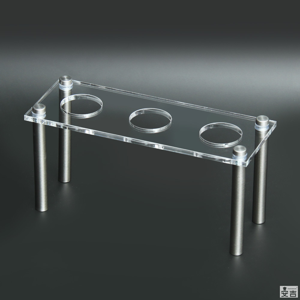 送料無料】コーンスタンド 3個穴 板厚5.0mm【メール便】 - 厨房機器