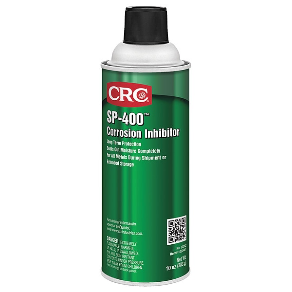 Crc Corrosion Inhibitor, SP-400, H2, Aerosol Can, 10 oz, Amber