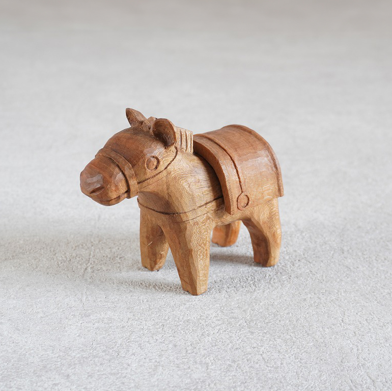 干支 茶道具 干支 午年 馬 香合 松尾潤 共箱 焼〆 初釜 炭