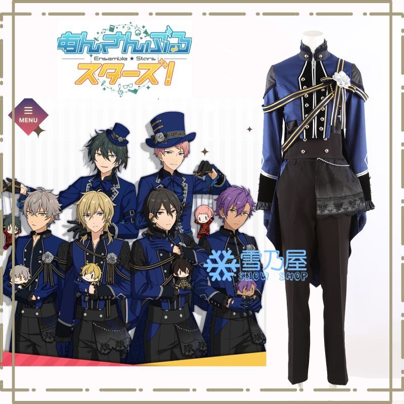 あんスタ 缶バッジ 青藍人形館 ロマネスク 朔間零 羽風薫 UNDEAD あん