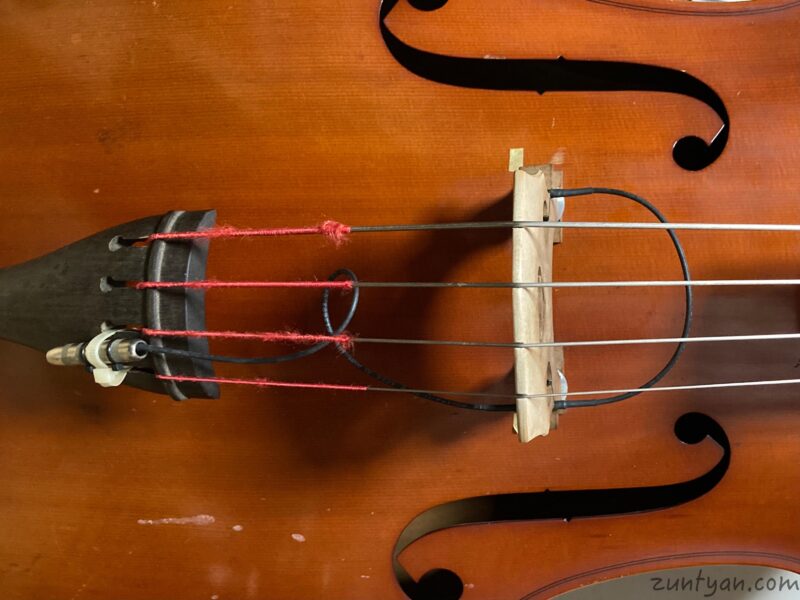 EMG コントラバス用ピエゾピックアップ ウッドベース ロカビリー EMG