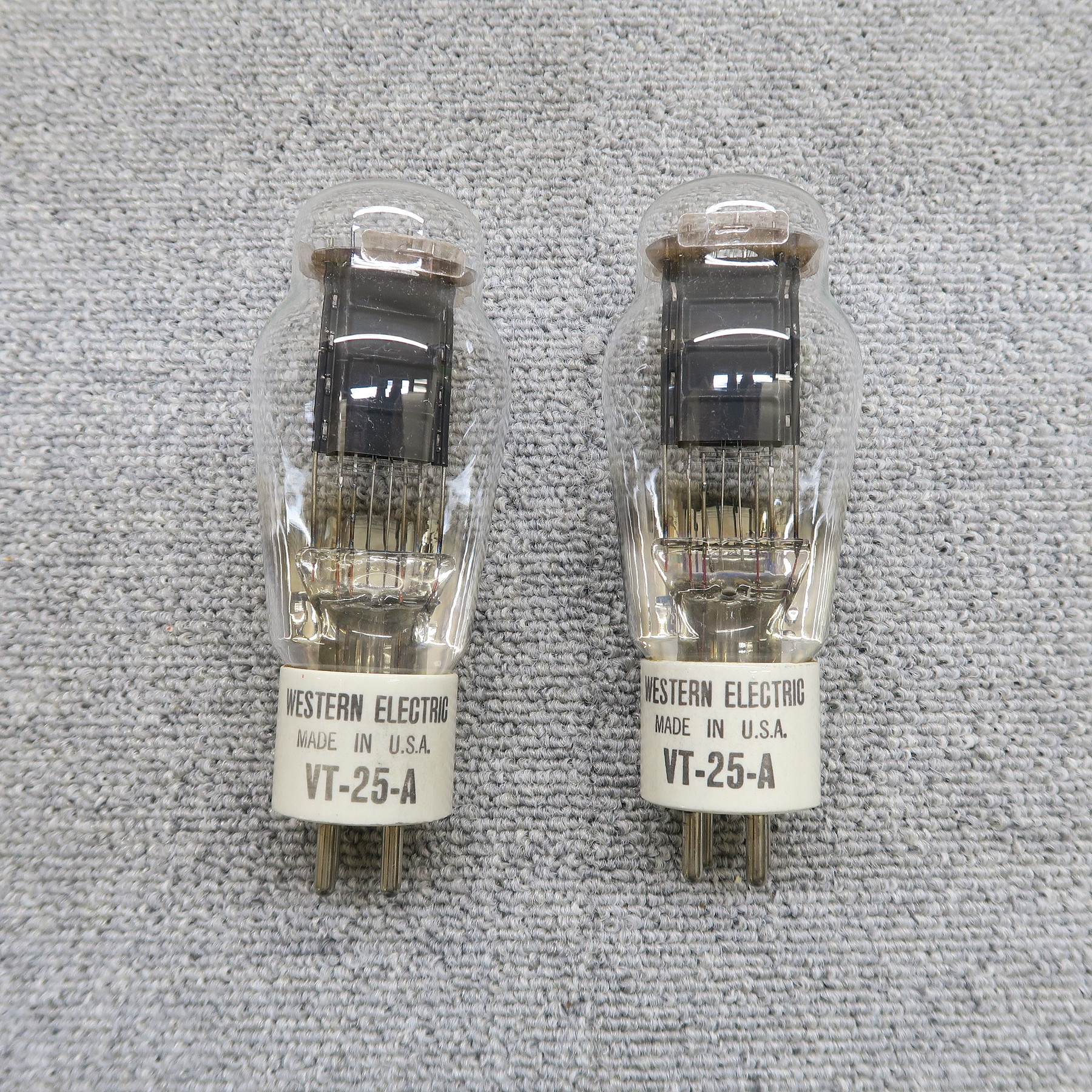 WESTERN ELECTRIC VT-25A 真空管ペア｜Western Electric VT-25A 真空管