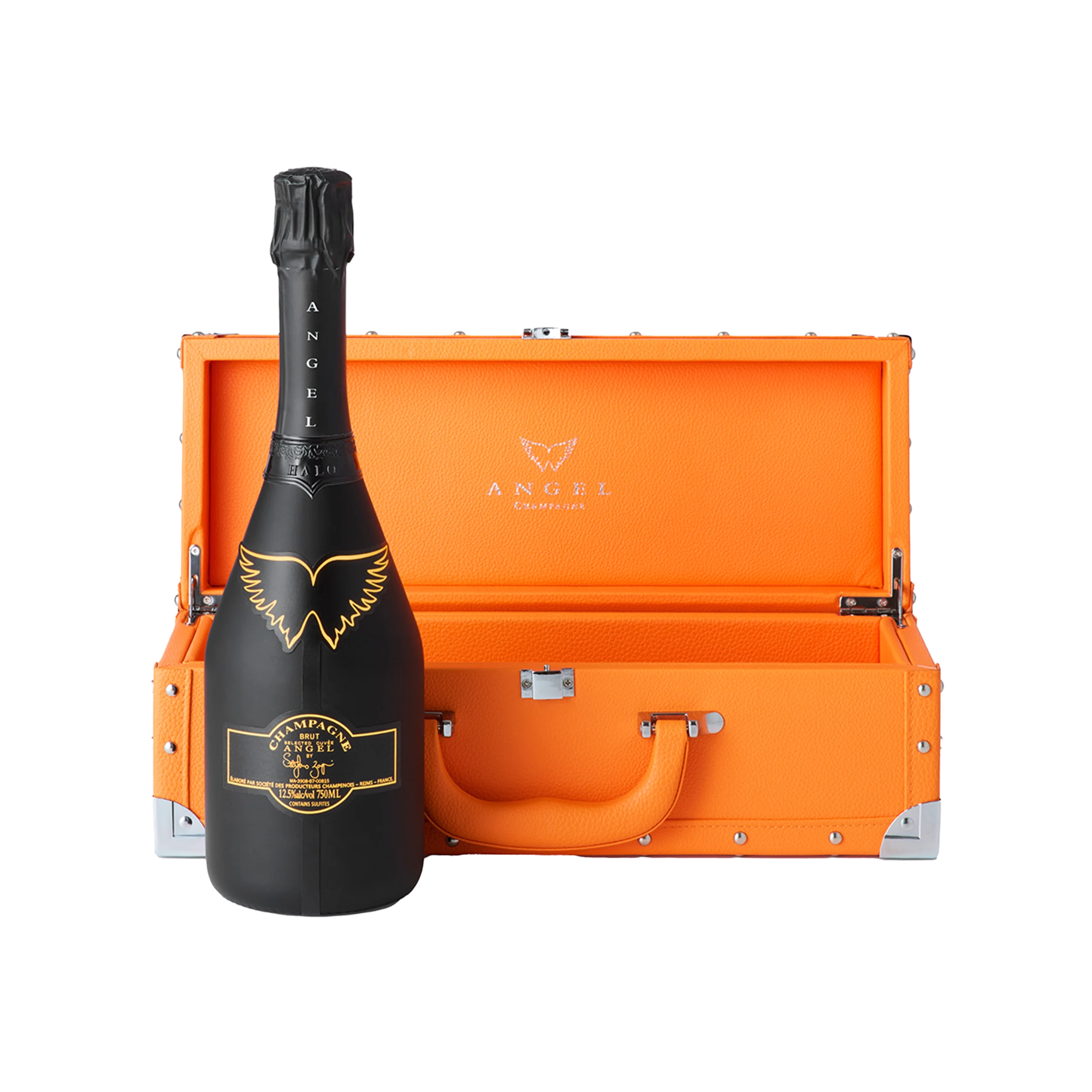 エンジェルシャンパン&アルマンド ケース+空瓶 【公式通販】