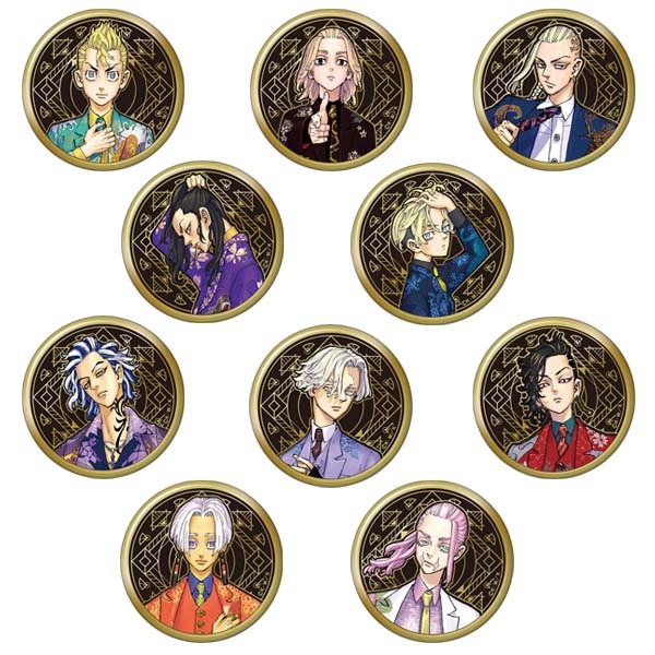 場地圭介 アルティメタル缶バッジ 東京リベンジャーズ」原画展、原作者