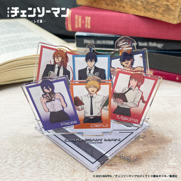 劇場版「チェンソーマン」デンジ、レゼらが“本”テーマに描き下ろし