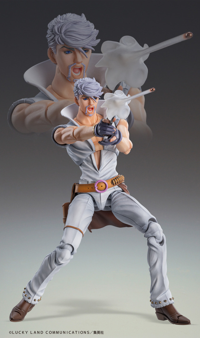 ジョジョ」リンゴォ＆マンダムが可動フィギュア化！ ジョセフはサード