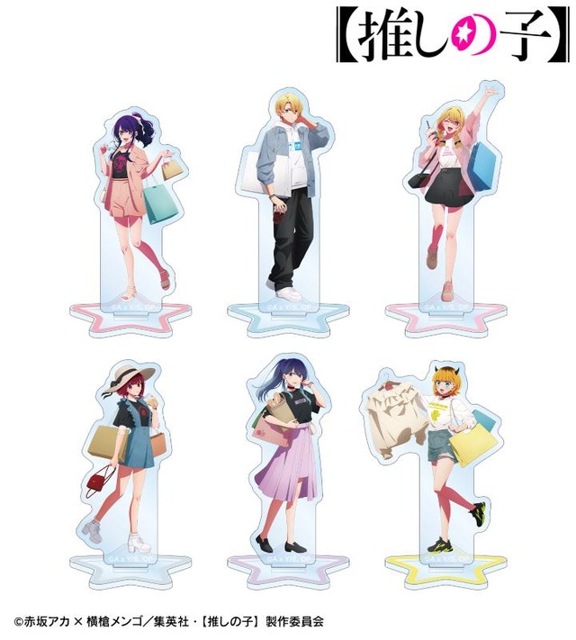 推しの子 横槍メンゴ 赤坂アカ 直筆サイン入りアクリル 推しの子 横槍