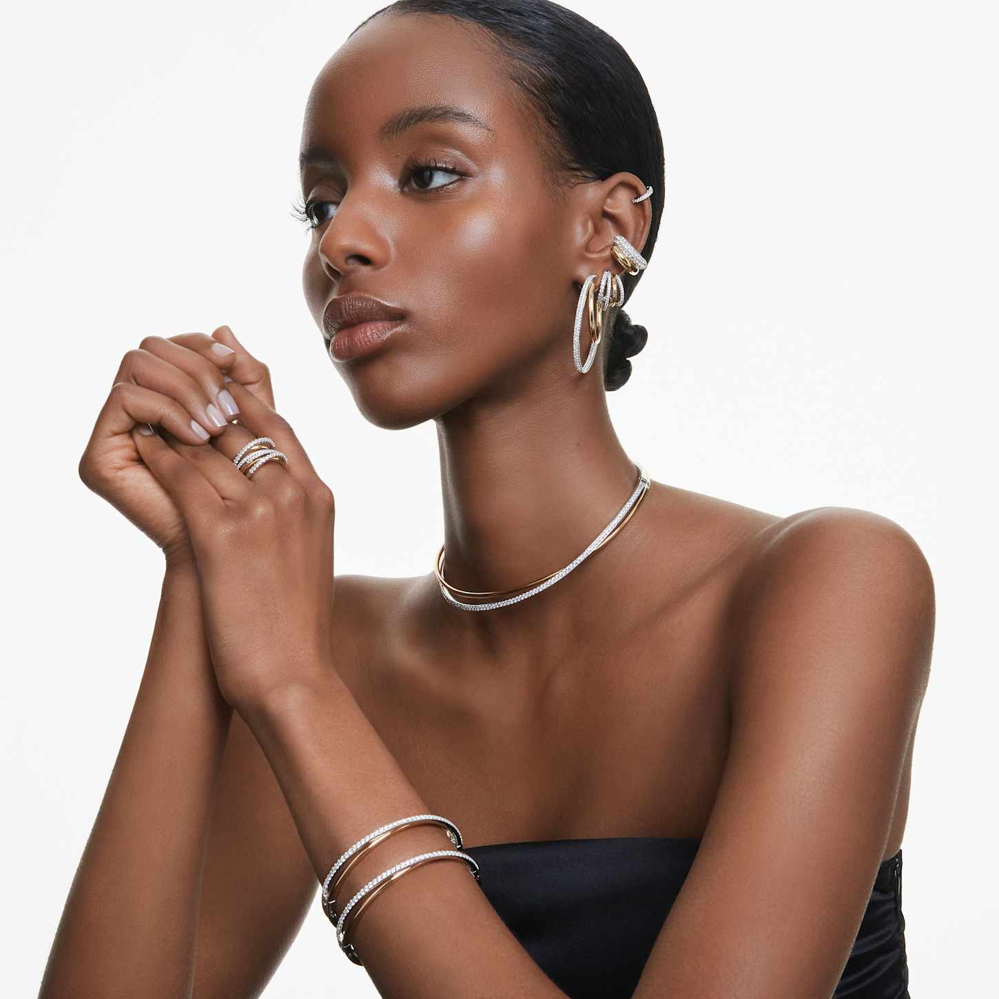 matrix-フープピアス--ラウンド